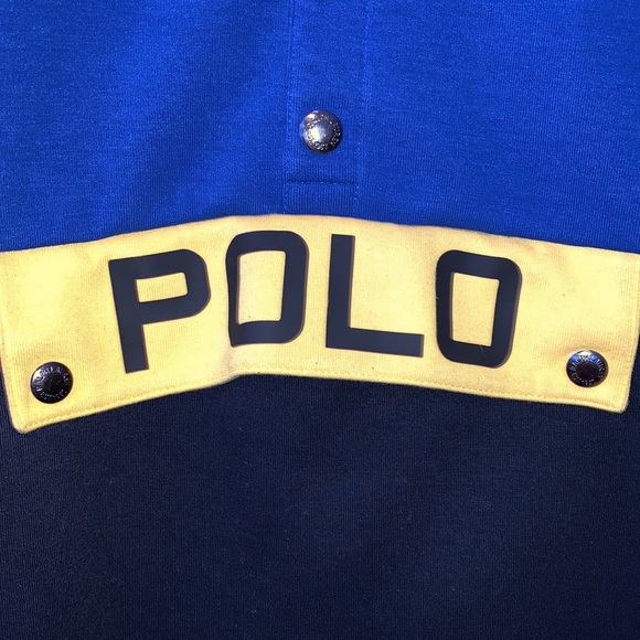 Men’s XL Polo Ralph Lauren multi 1/4 button sweat - Picture 4 of 6